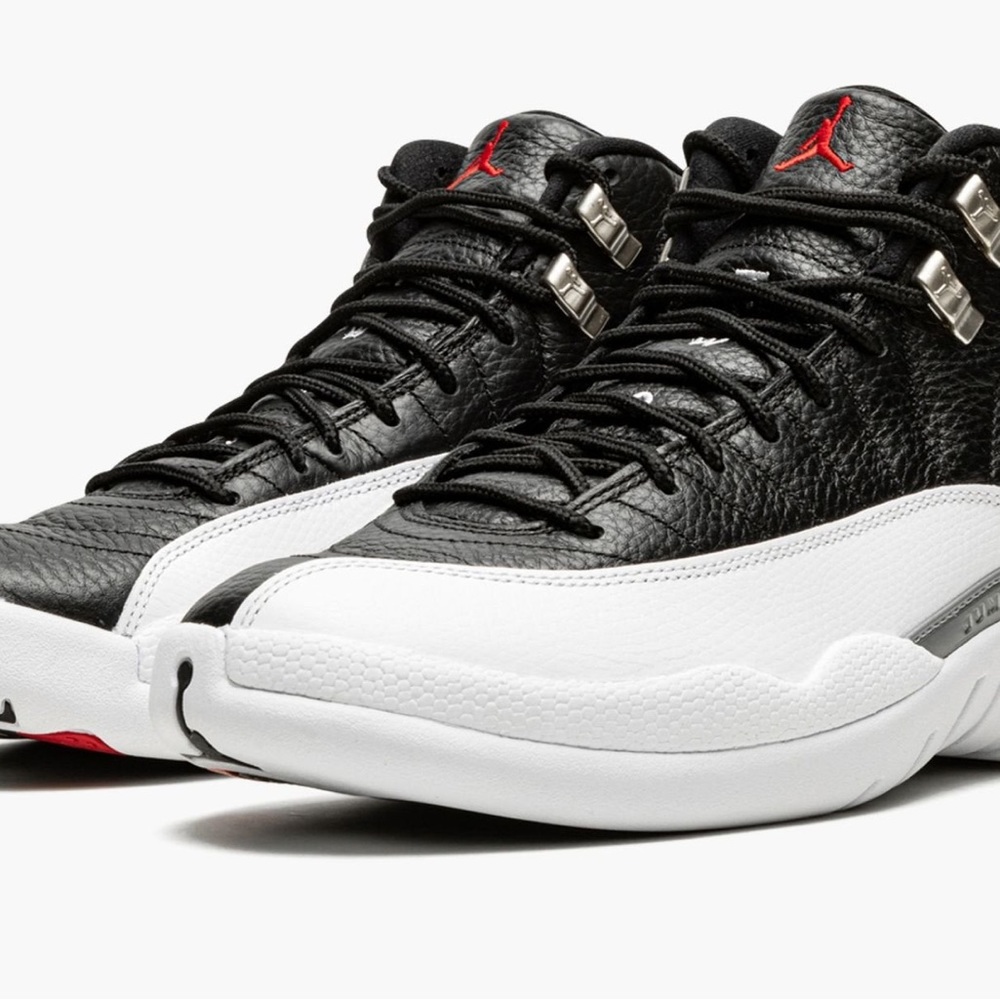 Nike Air Jordan 12 Retro Playoffs mens size 12. Brand new. With box. Black white